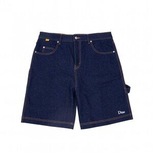 DIME Dark Blue Denim Shorts